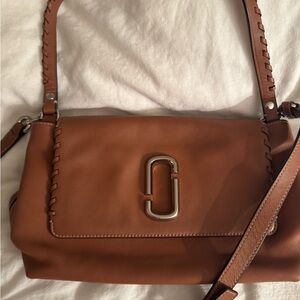 Brown Leather Shoulder Bag